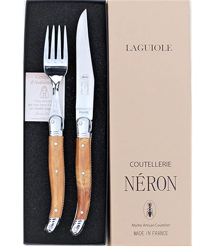 Amazon.co.jp: ルライヨールステーキナイフ 6本セット Lou Laguiole